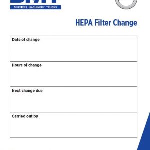 Bruntingthorpe - HEPA Filter (1 pack of 250)