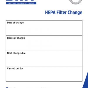 Stirling - HEPA Filter (1 roll of 250)