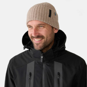 Sand Volvo Wool Beanie